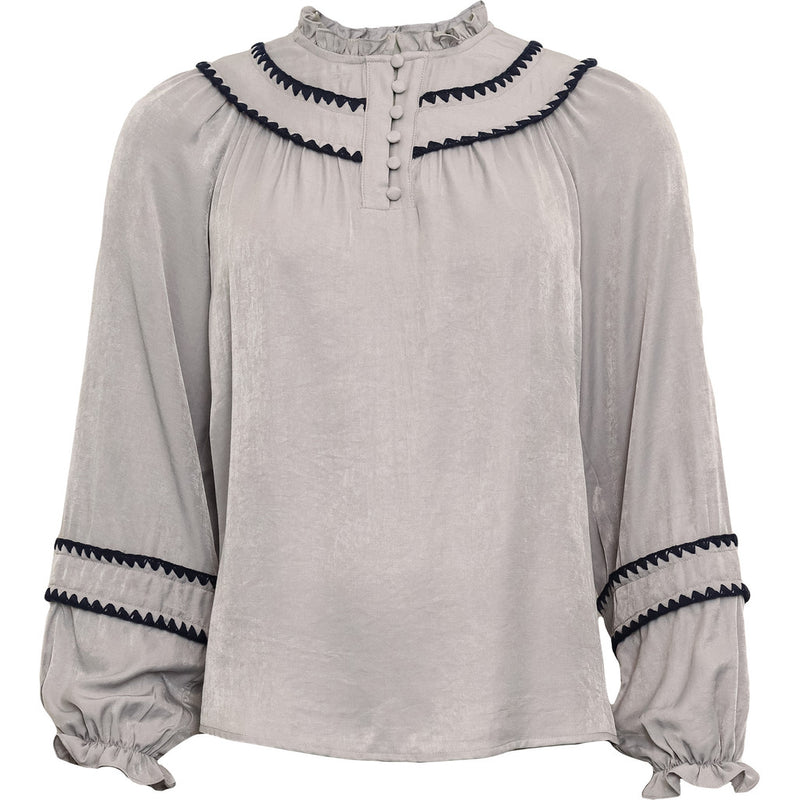 Costamani Hanks Blouse Blouse Blue W/Midnight