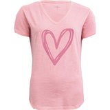 Costamani Heart Tee T-shirts Pink