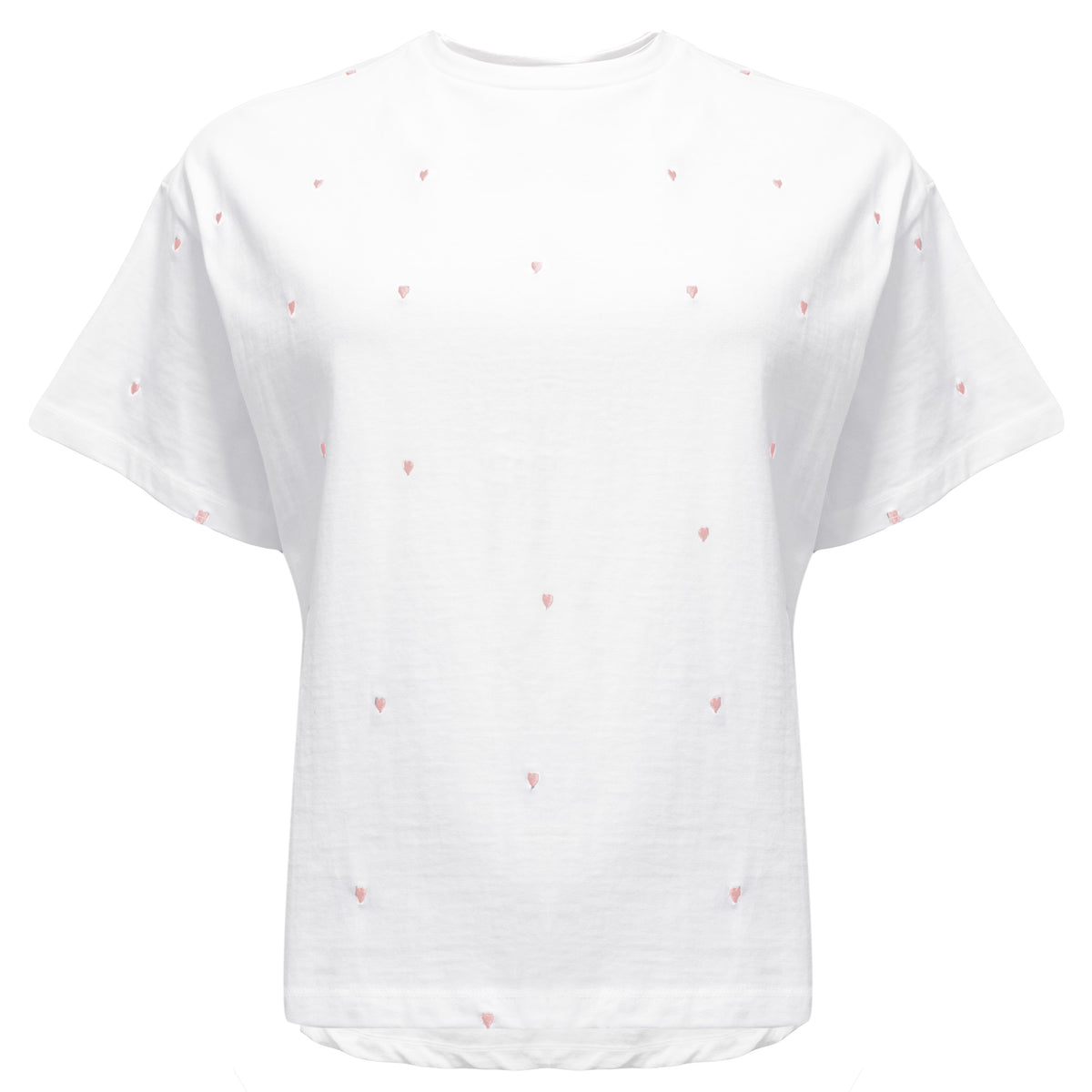 Costamani Heart Tee T-shirts Rose Heart