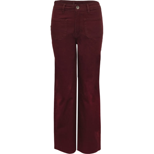 Hepburn Pants - Wine