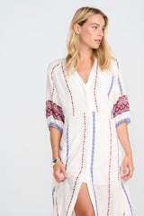 Costamani Hyacinth Dress Dresses Red/Blue Combi