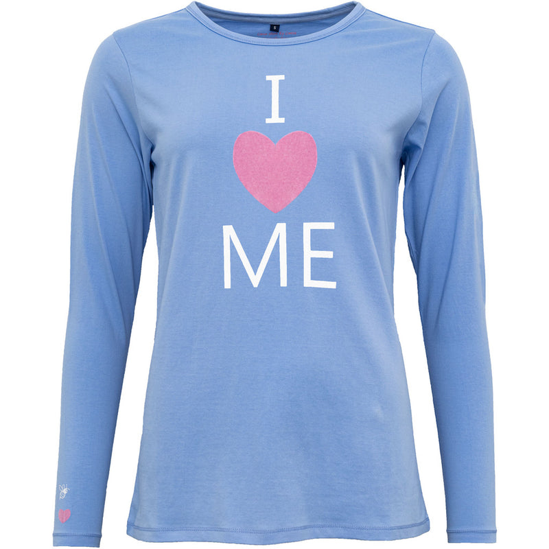Costamani I Love Me T-shirts Blue W/White