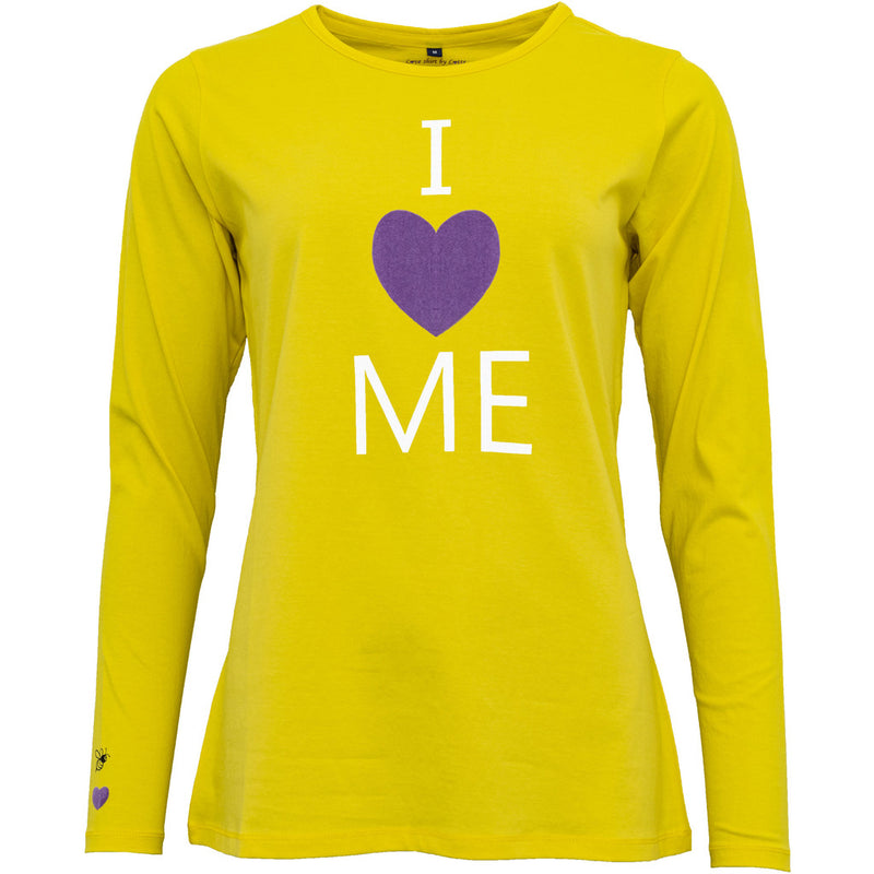 Costamani I Love Me T-shirts Yellow W/White