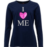 Costamani I Love Me T-shirts Deep Blue