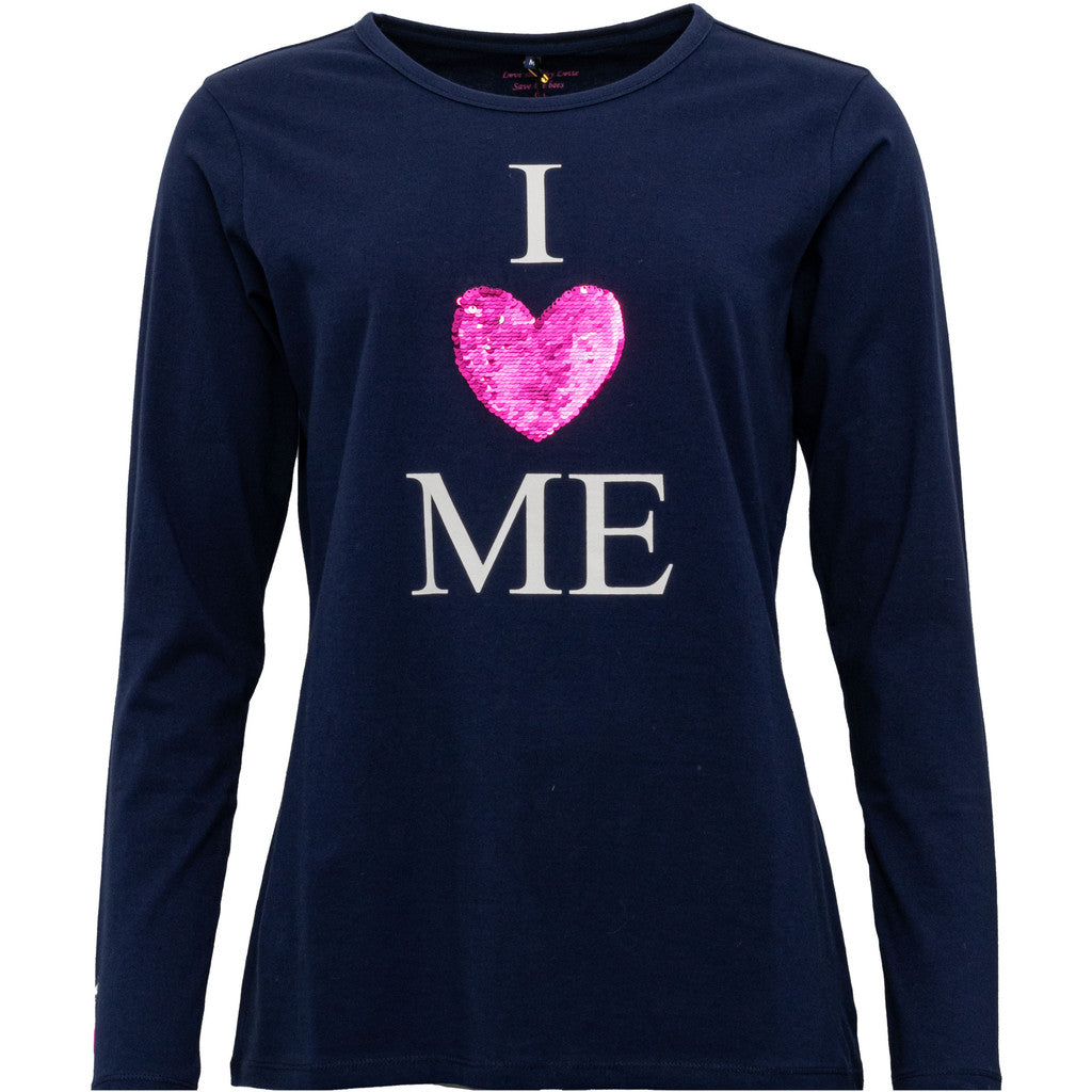 Costamani I Love Me T-shirts Deep Blue