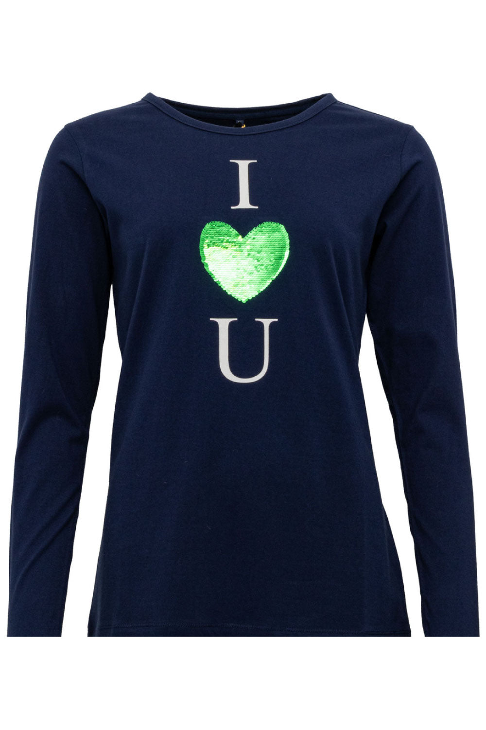 Costamani I Love U T-shirts Deep Blue