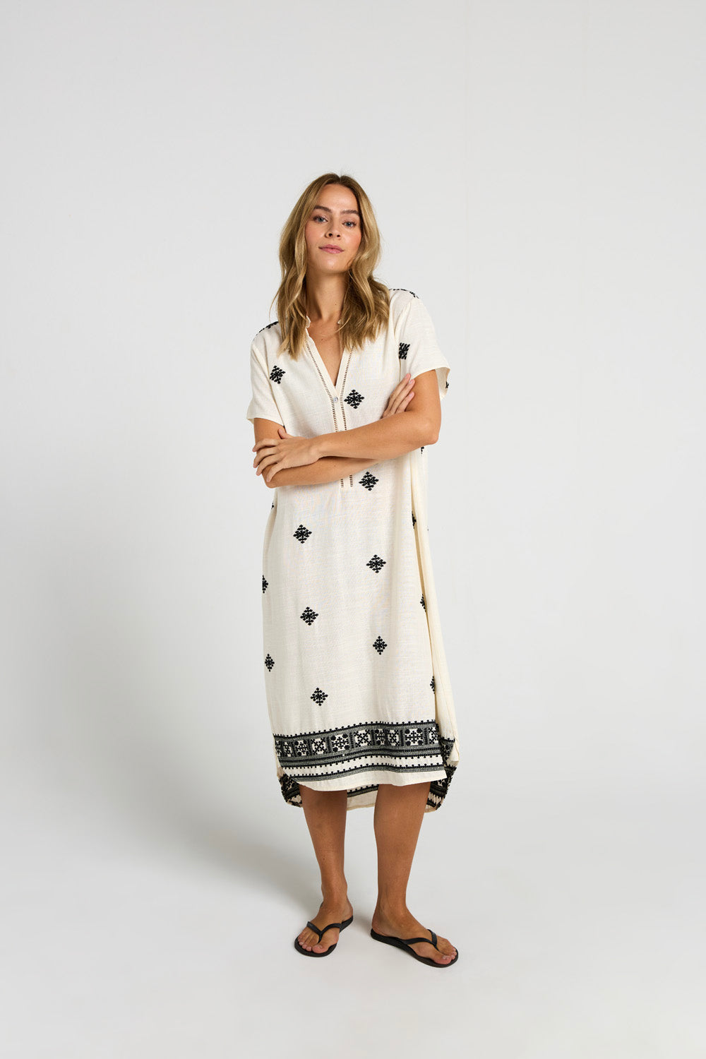 Costamani Ice Dress Dresses Black/Whisper Embo