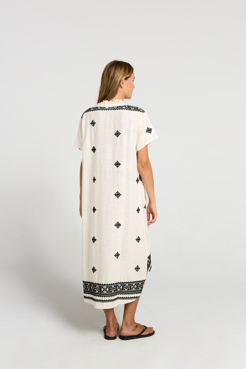 Costamani Ice Dress Dresses Black/Whisper Embo