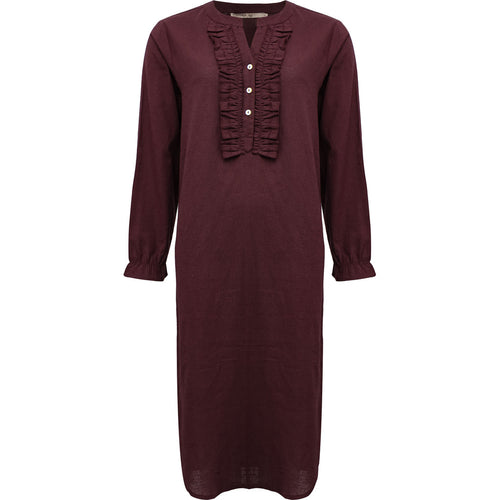 Irena Tunic Dress - Wine