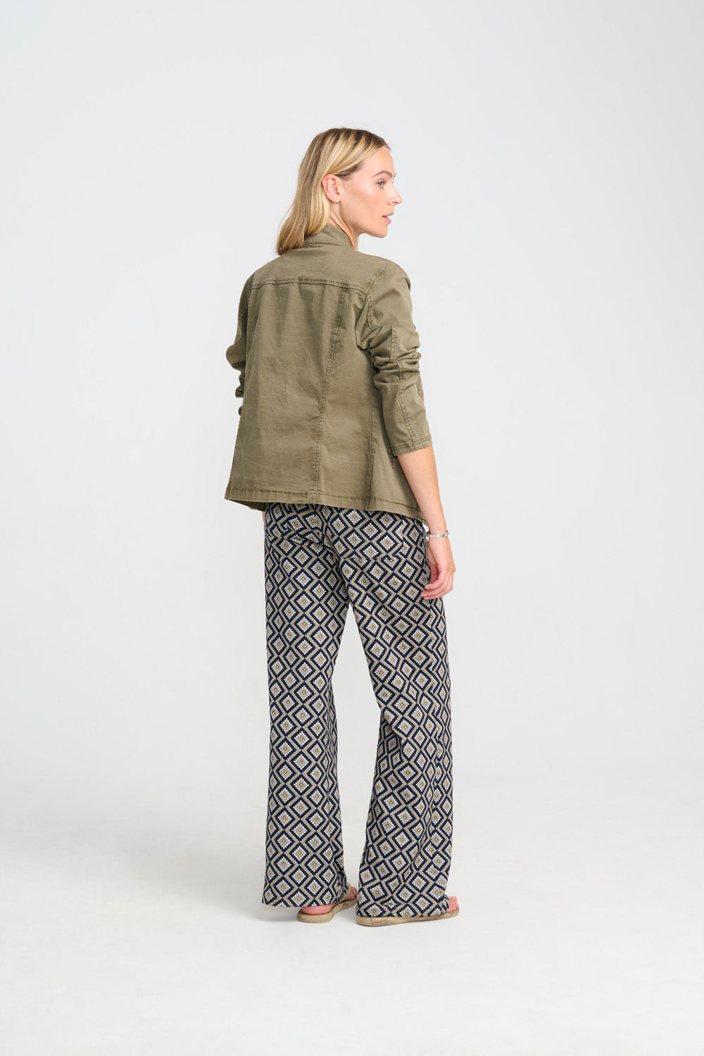 Costamani Jers Pants Pants Army Mix