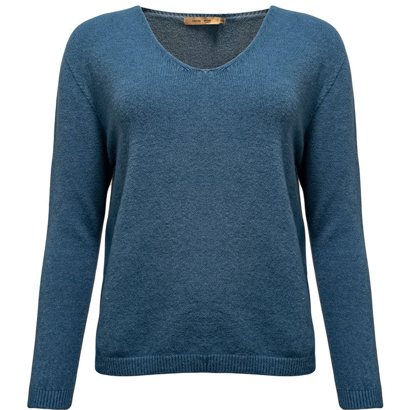 Costamani Jimmy Pullover Details Knits Cobolt