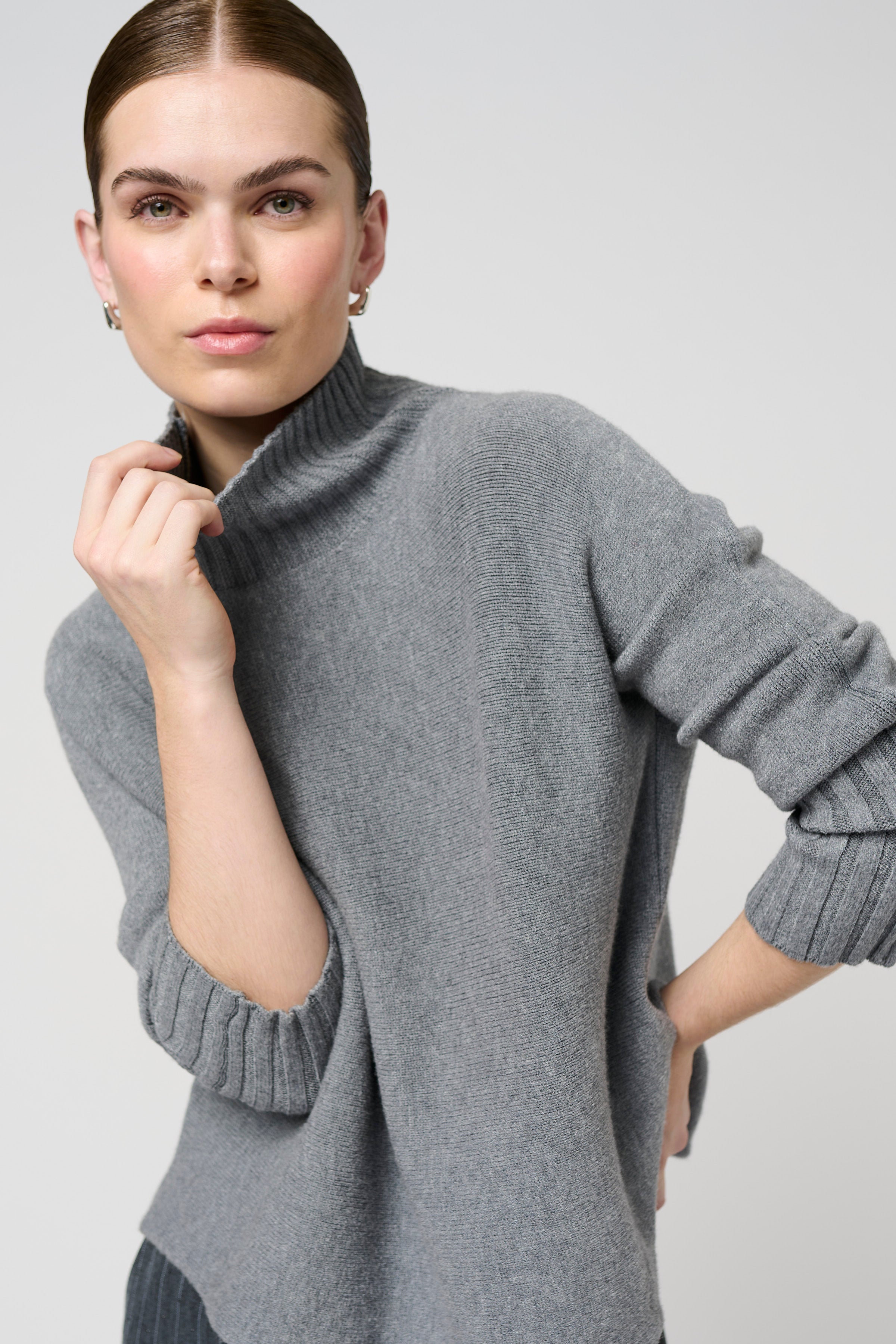 Costamani Jimmy Roll Knits Grey