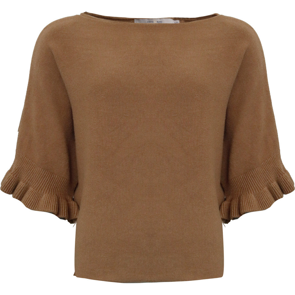 Costamani Jimmy SS Pullover Knits Camel
