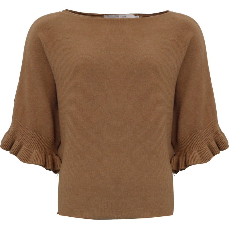Costamani Jimmy SS Pullover Knits Camel