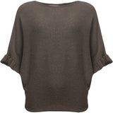 Costamani Jimmy SS Pullover Knits Choco
