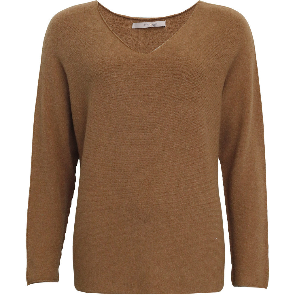 Costamani Jimmy V pullover Knits Camel