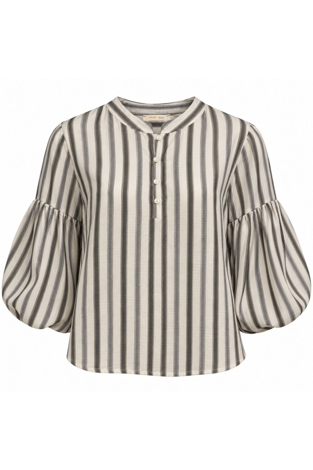 Costamani Johanna Shirt Shirts Choco / Grey