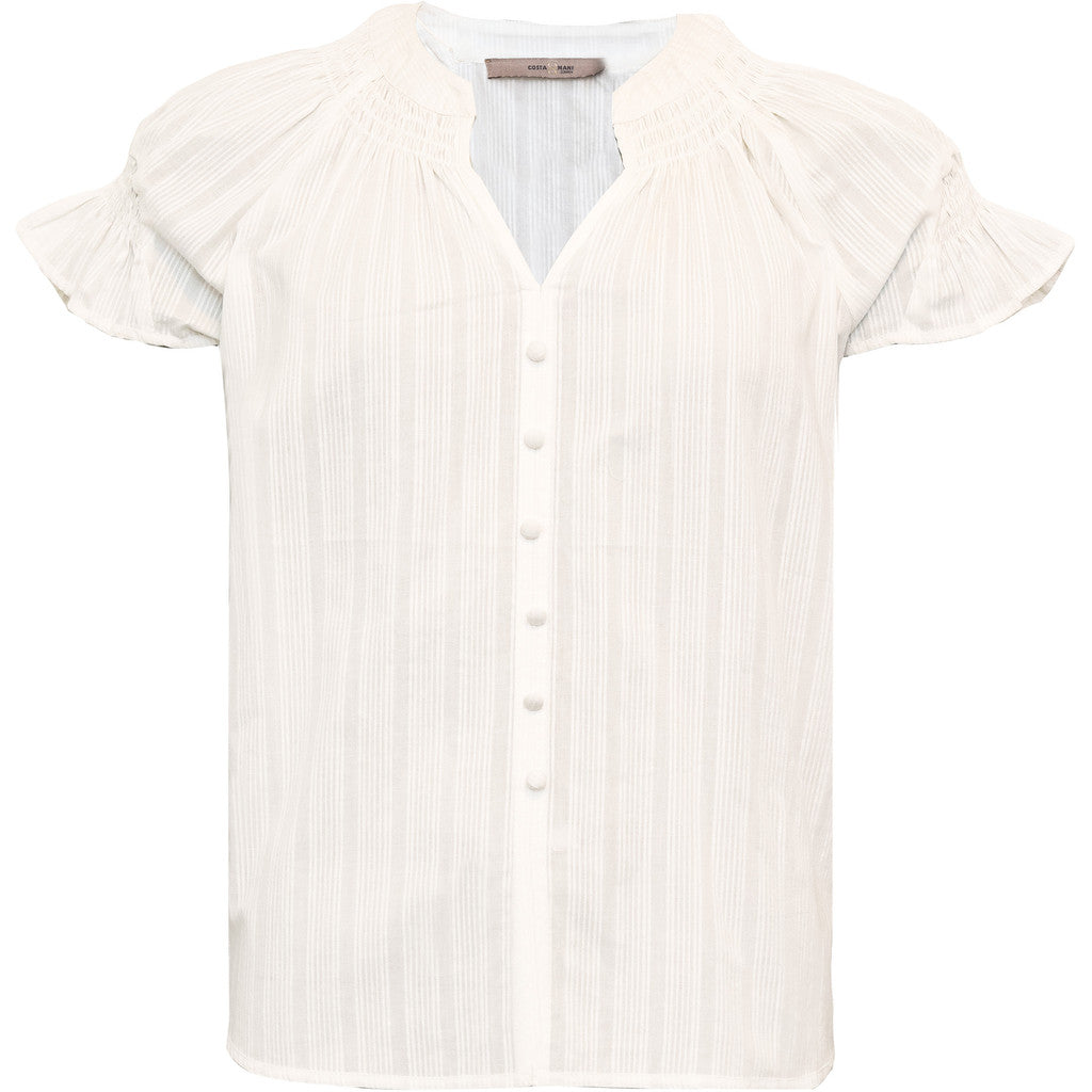 Costamani Kate Blouse Blouse Whisper White