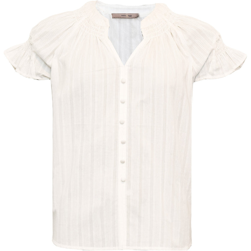 Costamani Kate Blouse Blouse Whisper White