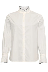 Liam Shirt - Whisper White W/Army