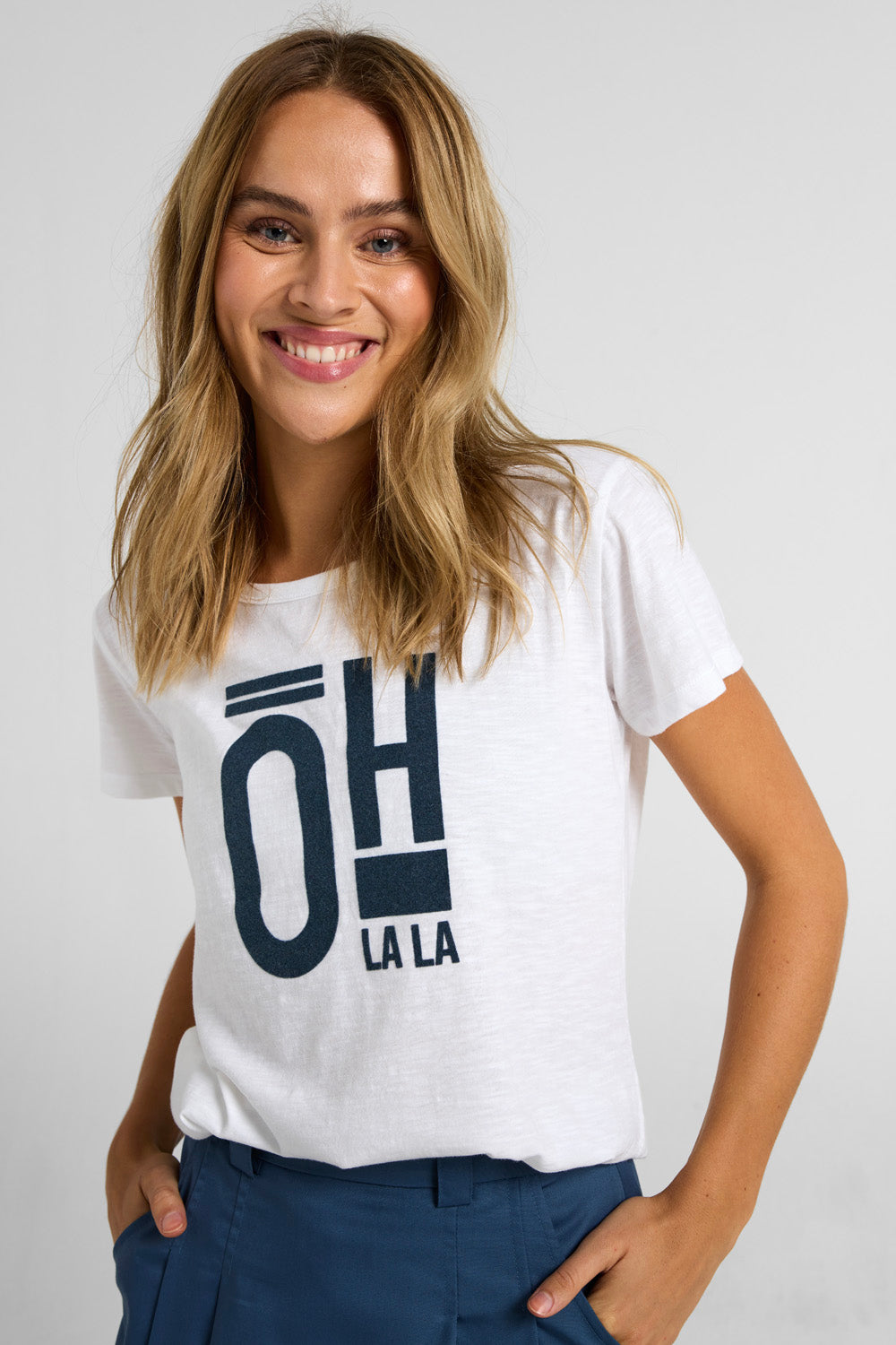 Costamani Lala Tee T-shirts Sea blue