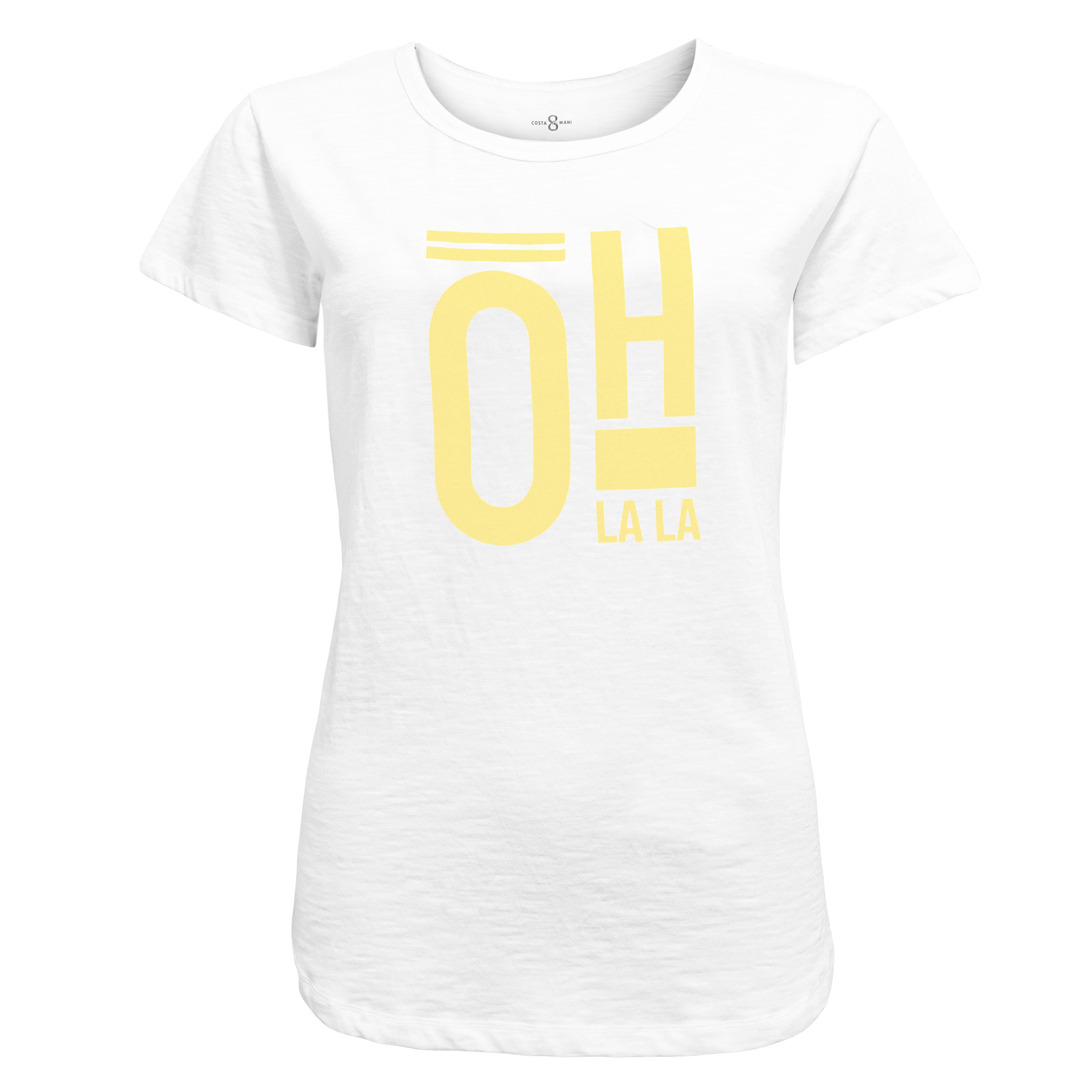 Costamani Lala Tee T-shirts Yellow