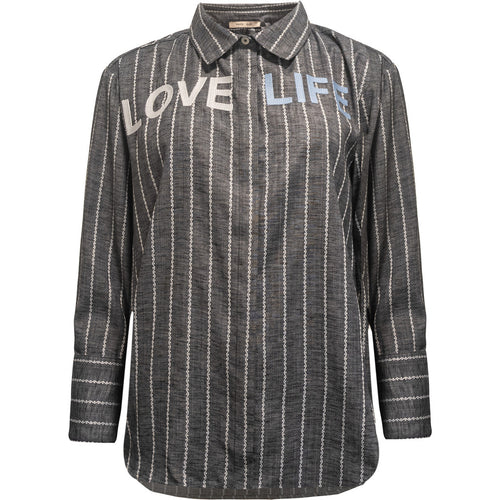 Letters Shirt - Black