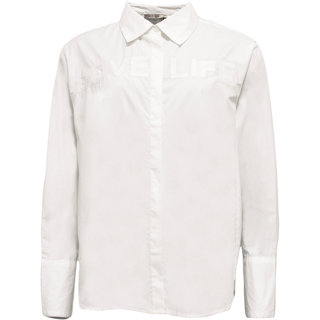 Costamani Letters Shirt Shirts White