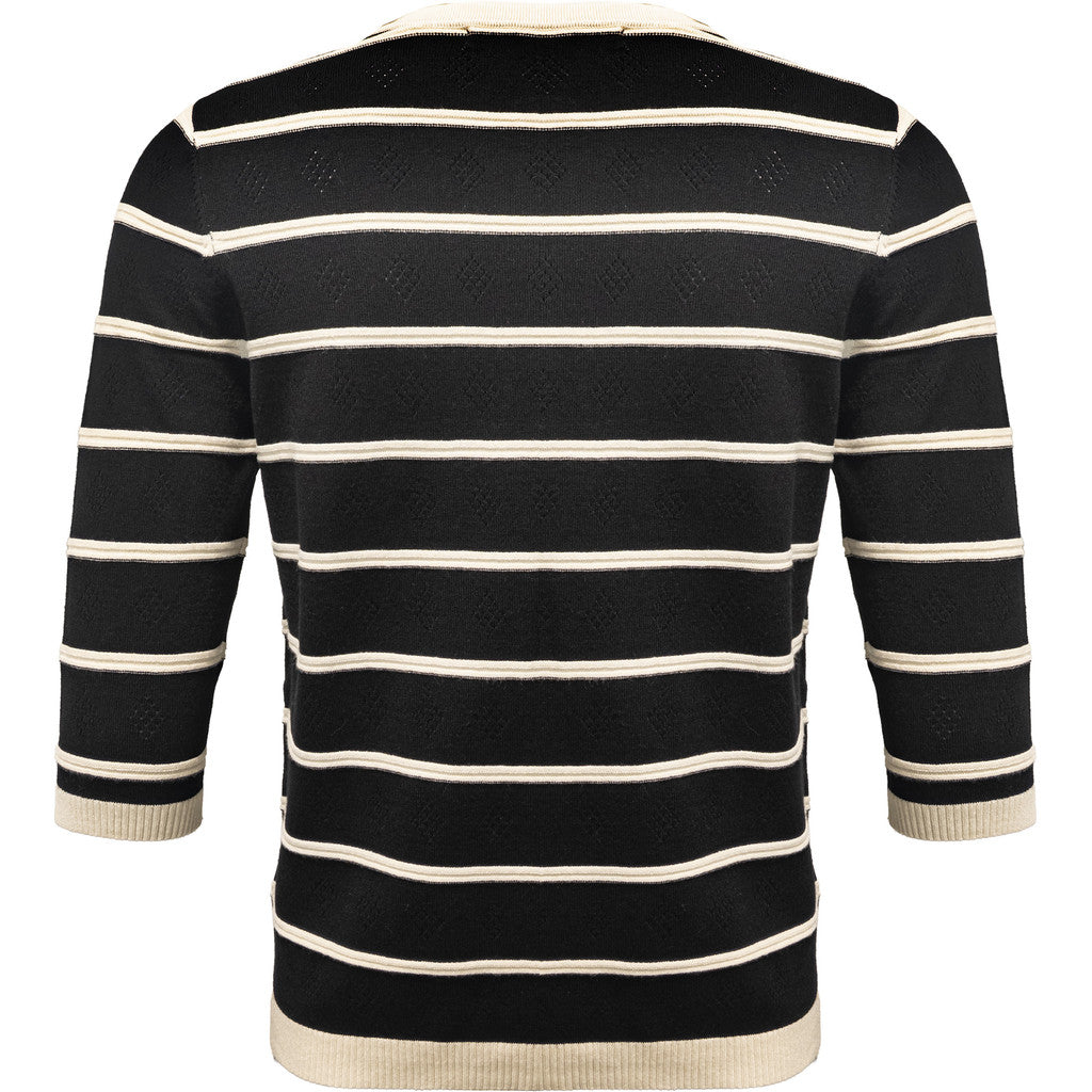 Costamani Lilly Cardigan Knits Black/Whisper