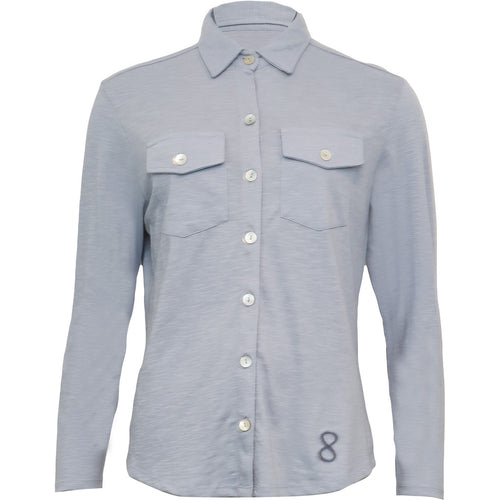 Logo Basic Shirt - Zen Blue