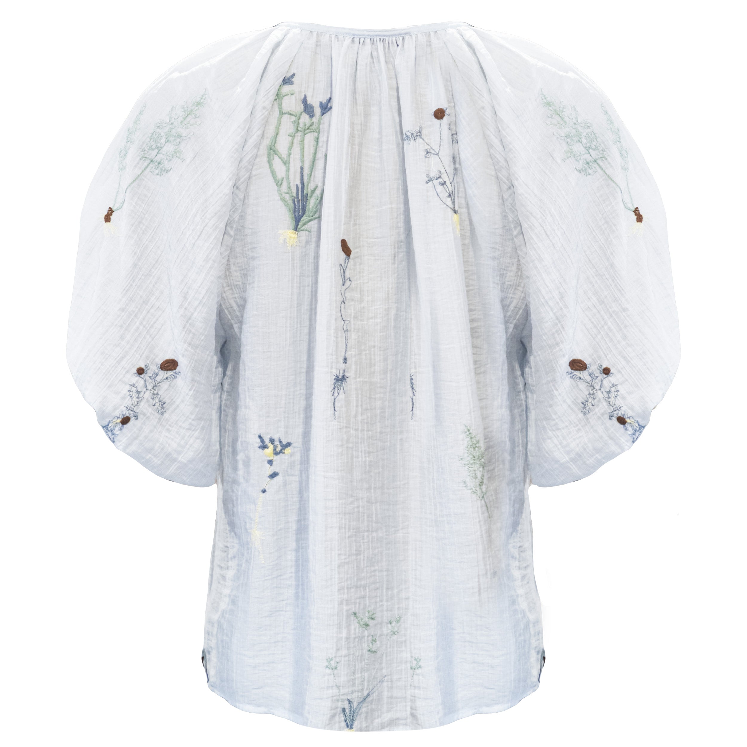Costamani Louisa Blouse Blouse Blue Flower