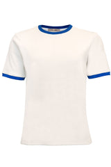 Love SOLID T-shirt - Vit/Blå