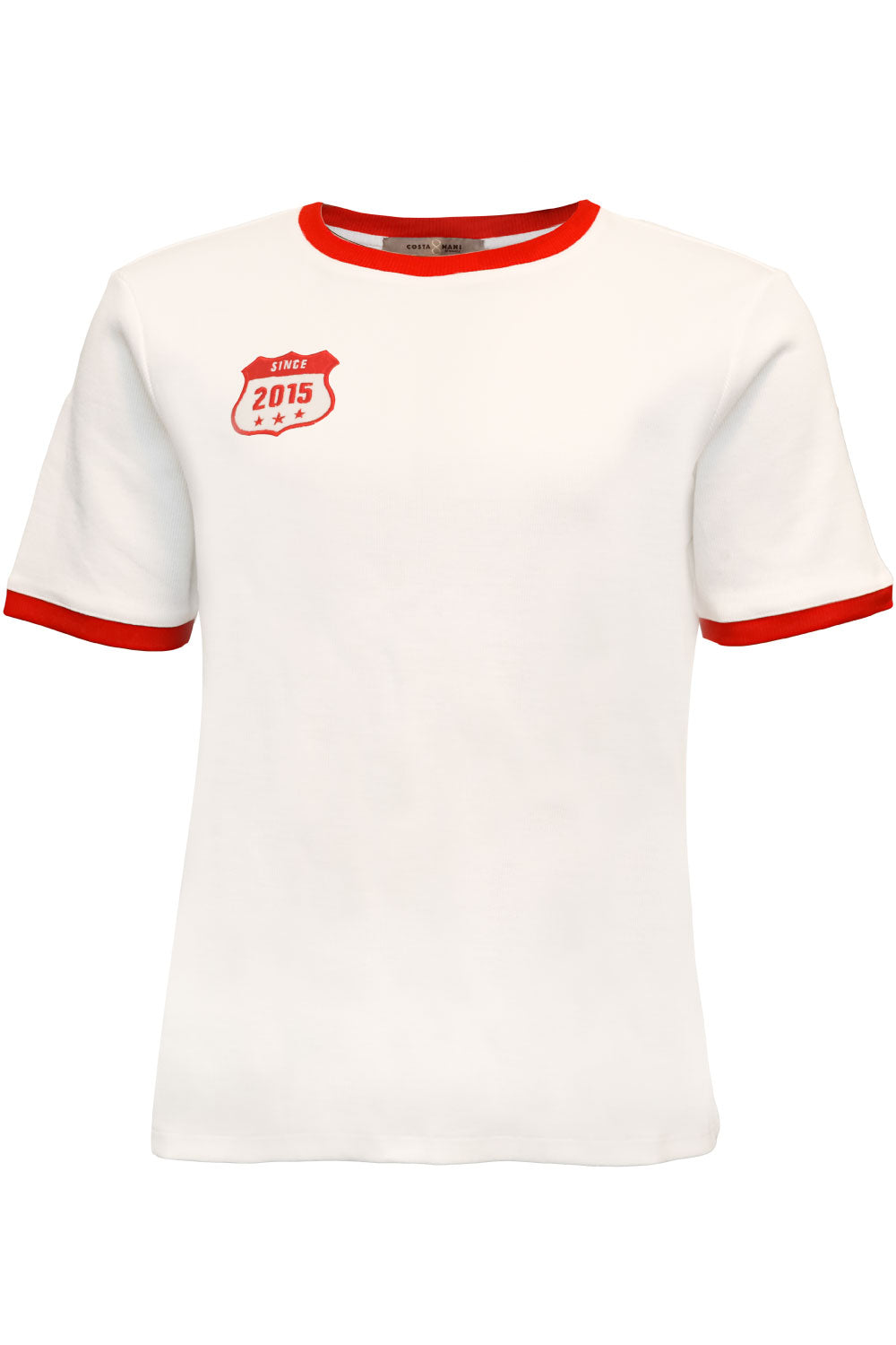 Costamani Love Tee T-shirts White/Red