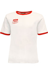 Costamani Love Tee T-shirts White/Red