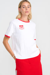 Costamani Love Tee T-shirts White/Red