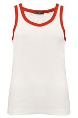 Costamani Love Top Tops White/Red