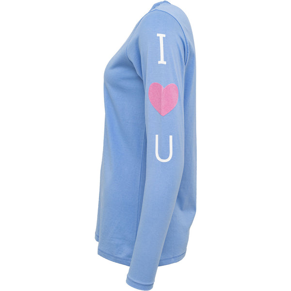 Costamani Love U Tee T-shirts Blue W/White