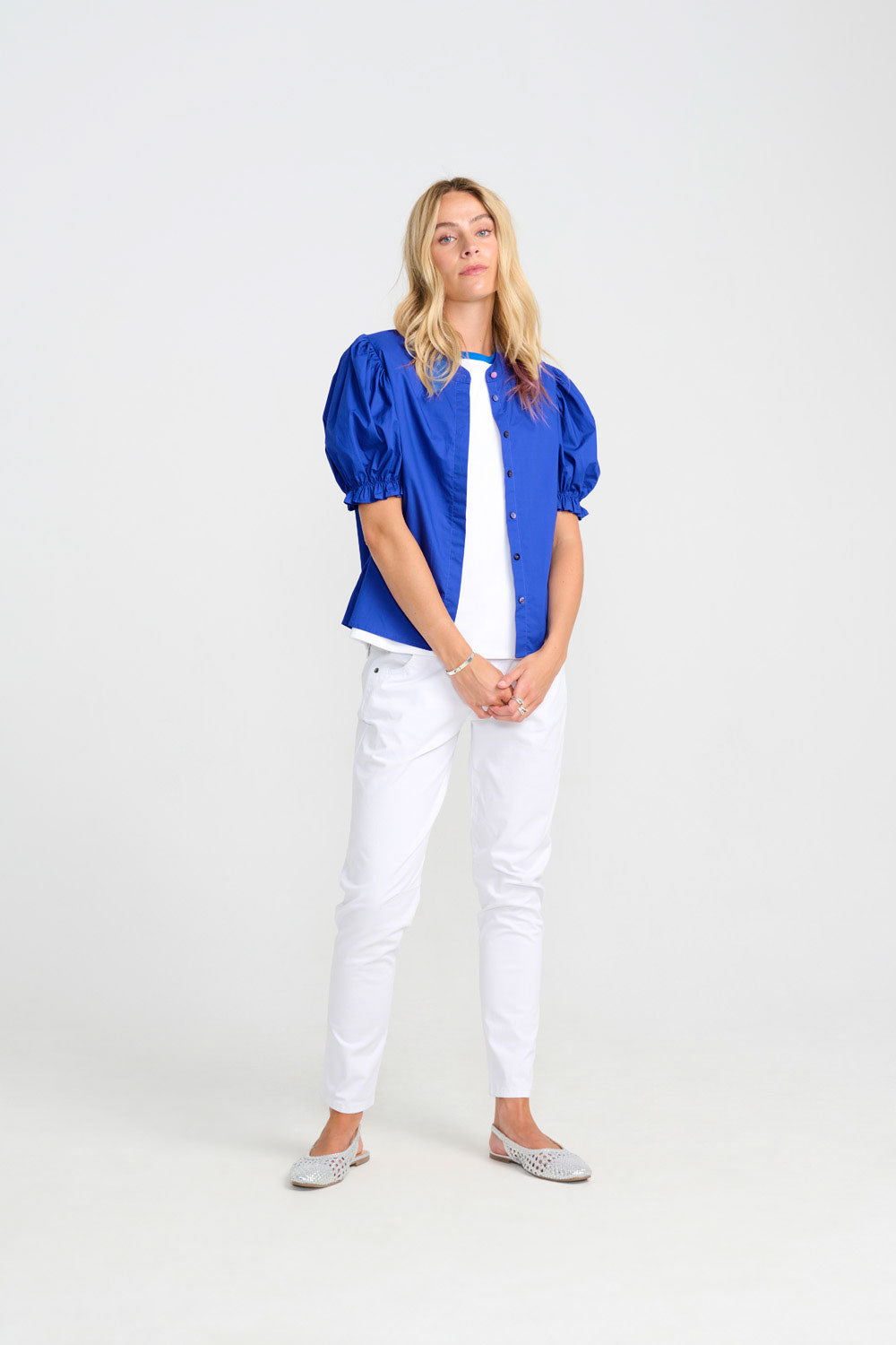 Costamani Margurit Shirt Shirts Blue