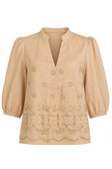 Miley Blouse - Golden sand