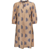 Costamani Miley Dress Dresses Sand/Blue Pattern