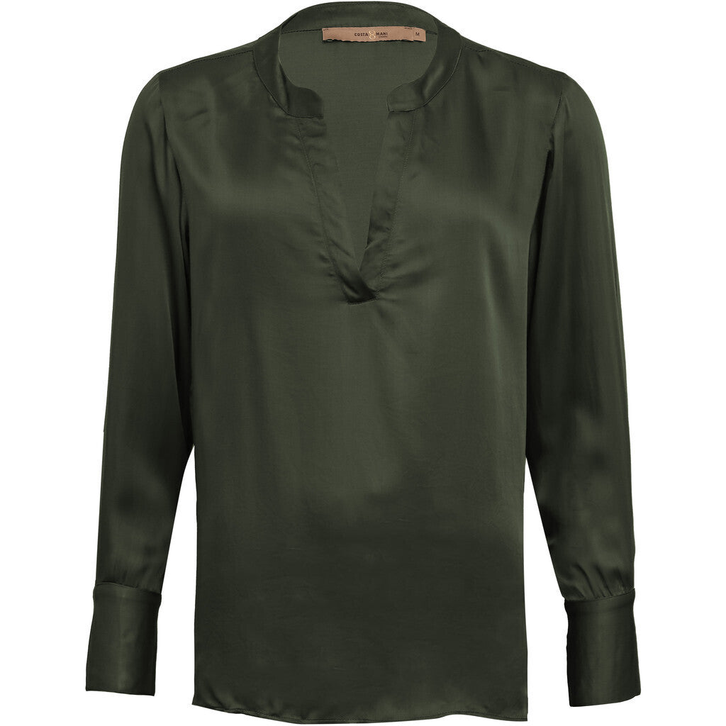 Costamani Mille L/S Blouse Blouse Army