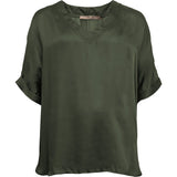 Mille S/S Blouse - Army