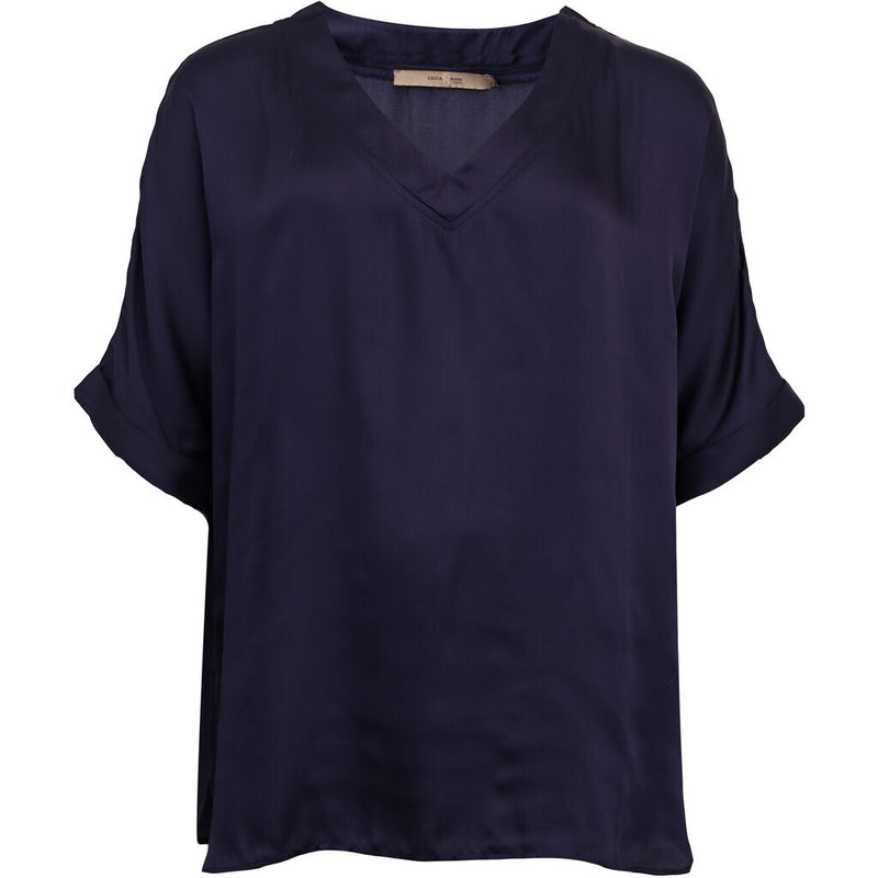 Costamani Mille S/S Blouse Blouse Navy