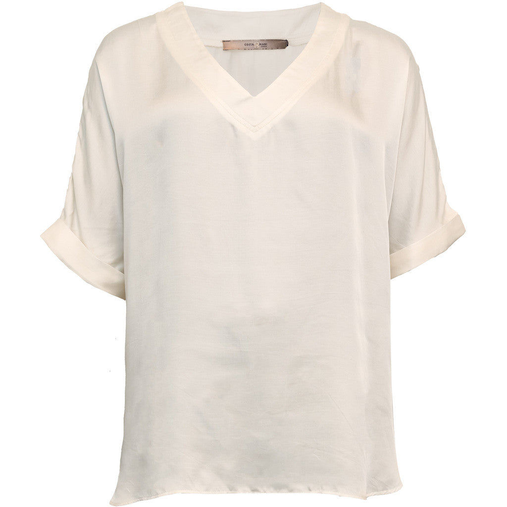 Costamani Mille S/S Blouse Blouse Whisper White