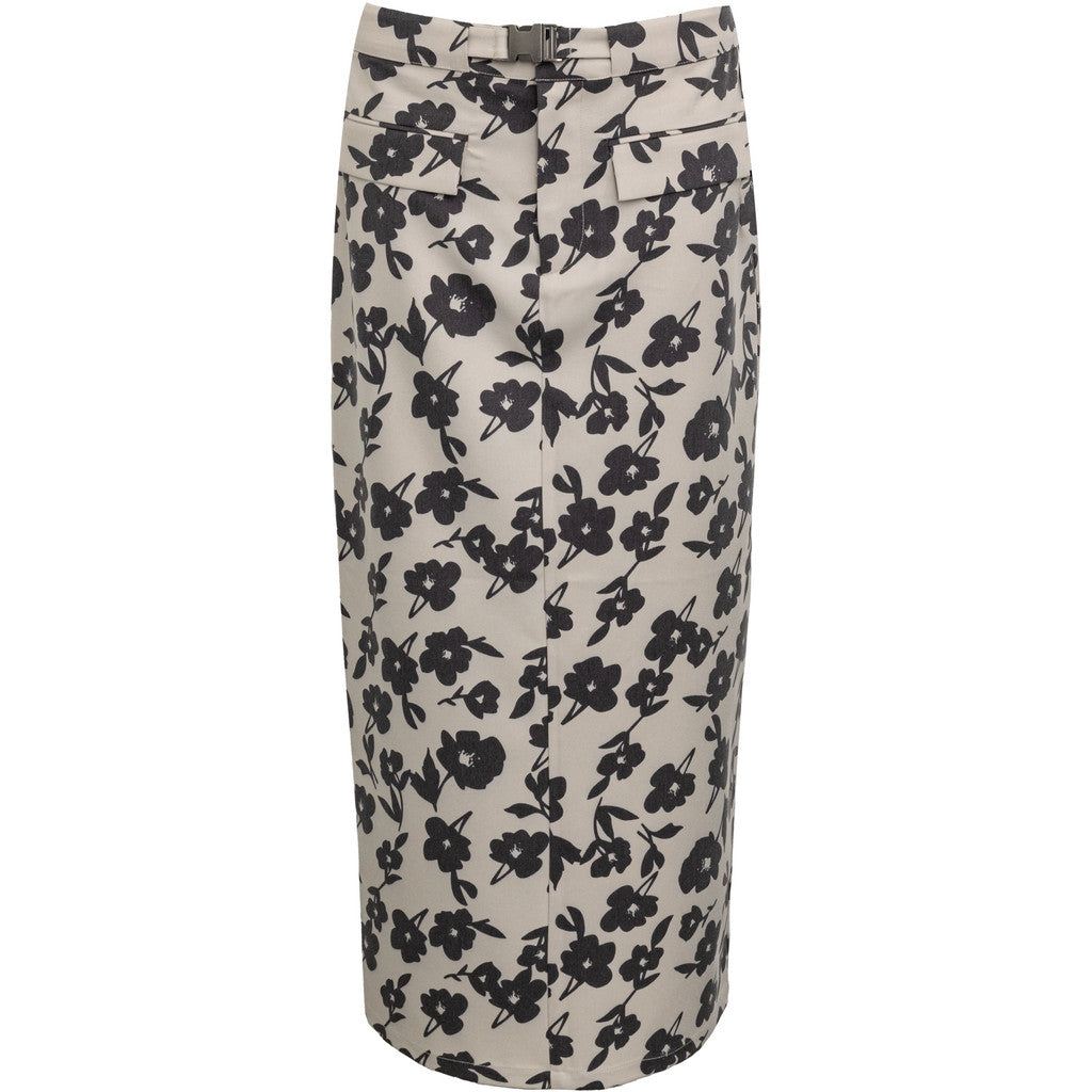 Costamani Monalisa Skirt Skirts Grey Flower