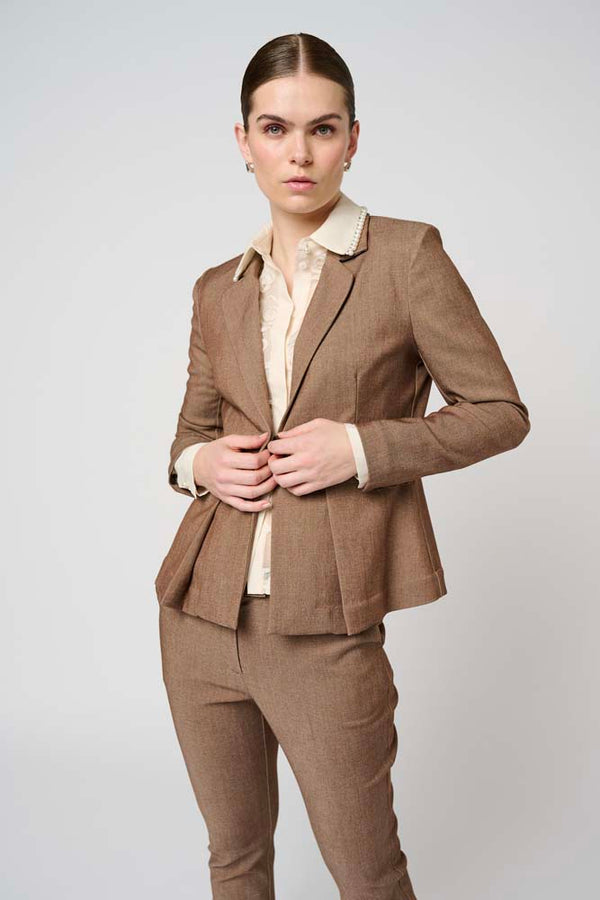 Costamani Natacha Blazer Blazers Latte