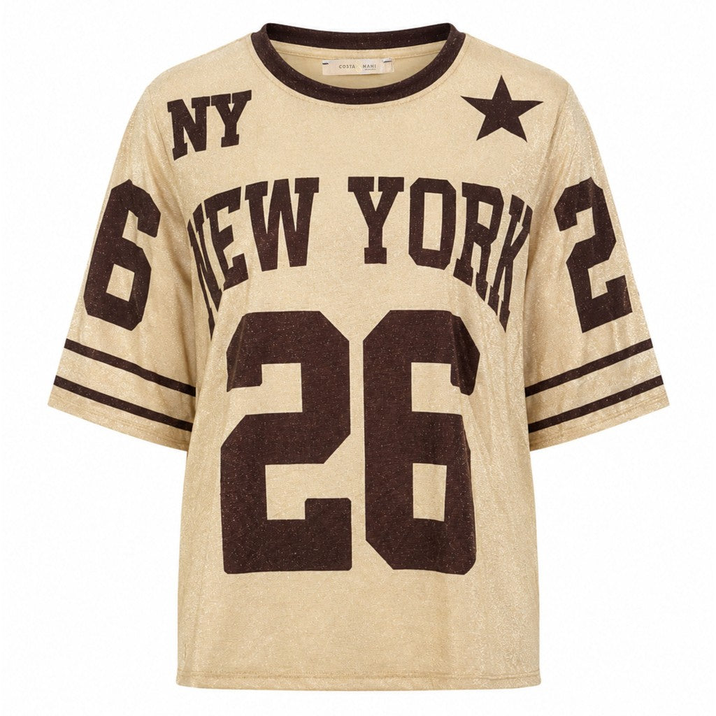Costamani New York Tee T-shirts Sand