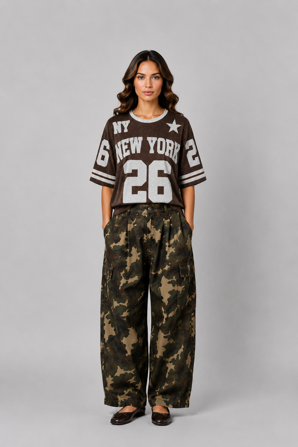 New York Tee - Choco