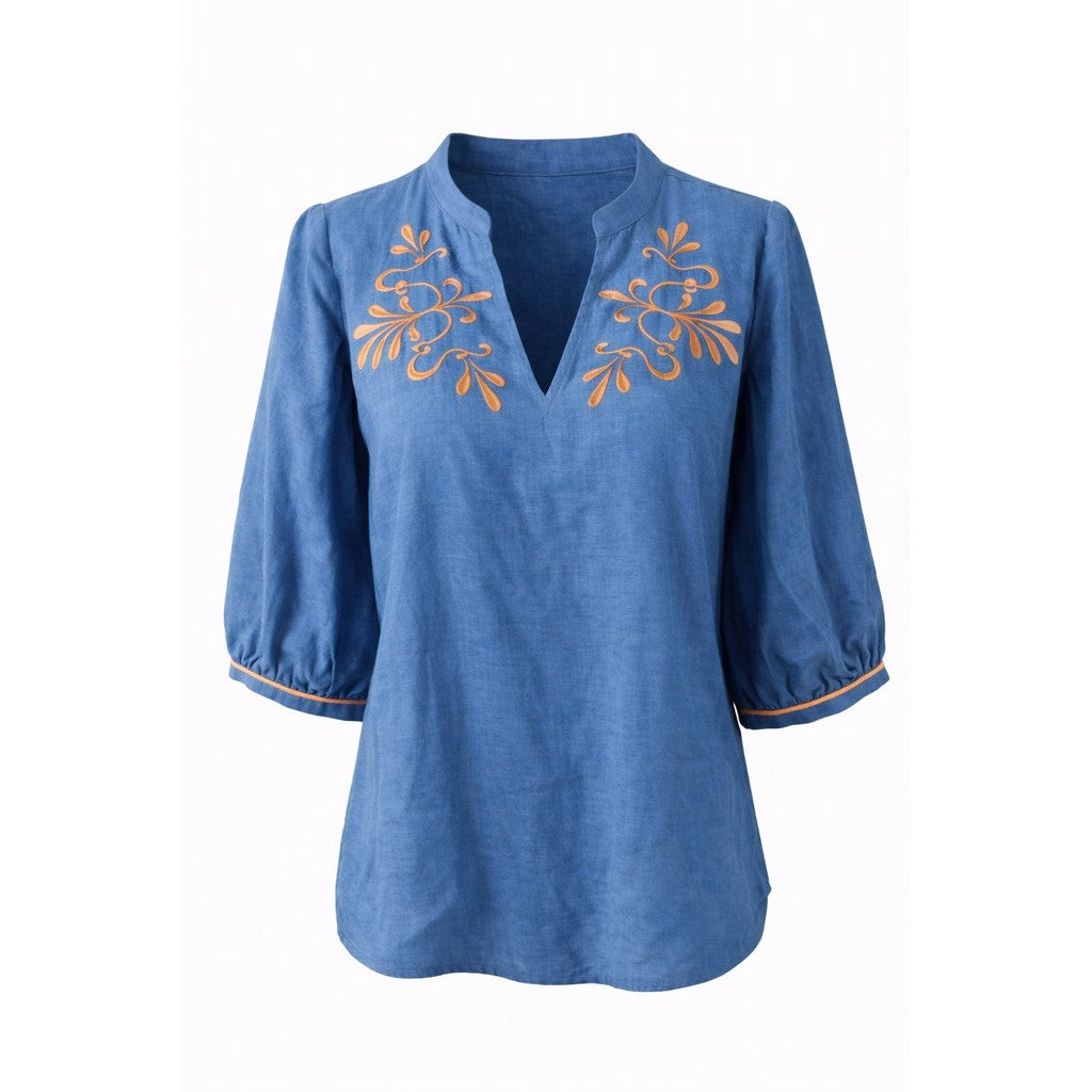 Costamani Phoenix Blouse Blouse Blue