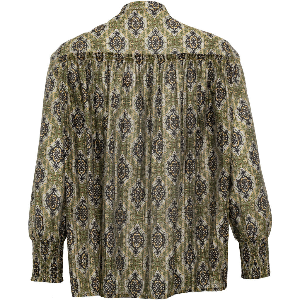 Costamani Plizze Shirt Shirts Army Mix